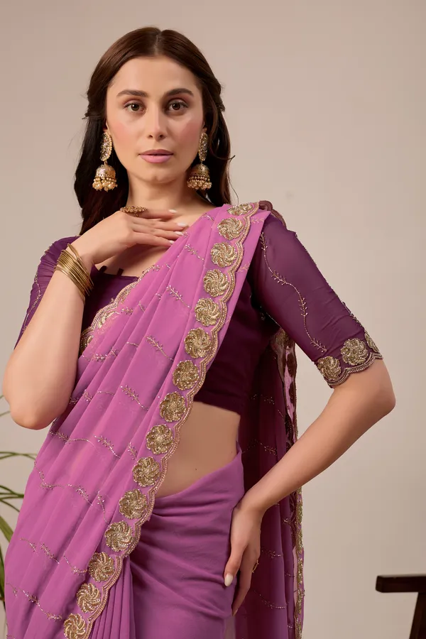 Purple_Embroidered_Saree_for_Women