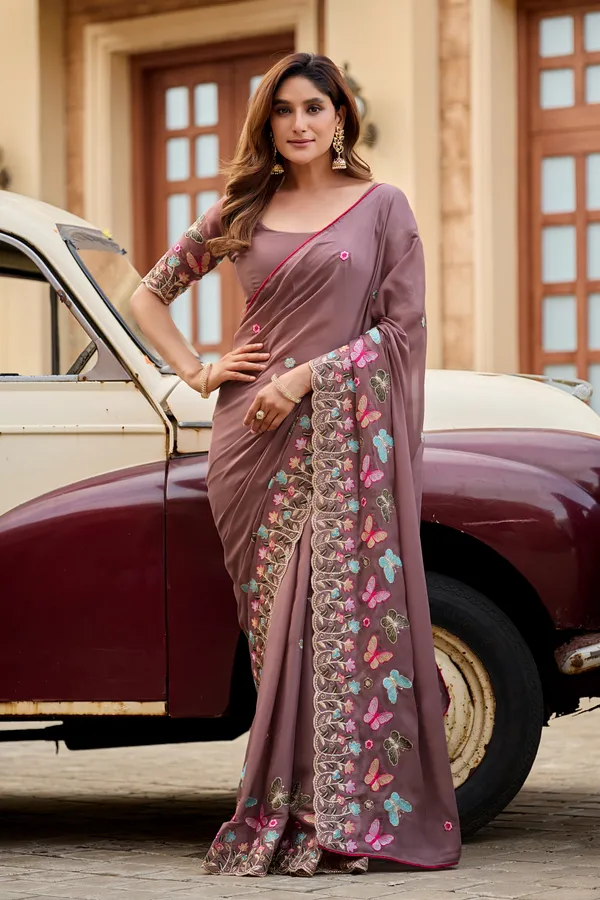 Mauve_Georgette_Embroidered_Saree_for_Women