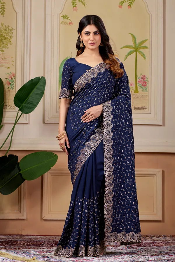 Navy_Blue_Embroidered_Saree_for_Women