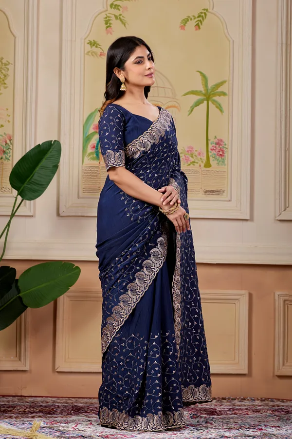 Navy_Blue_Embroidered_Saree_for_Women