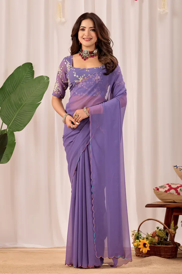 Purple_Embroidered_Saree_for_Women