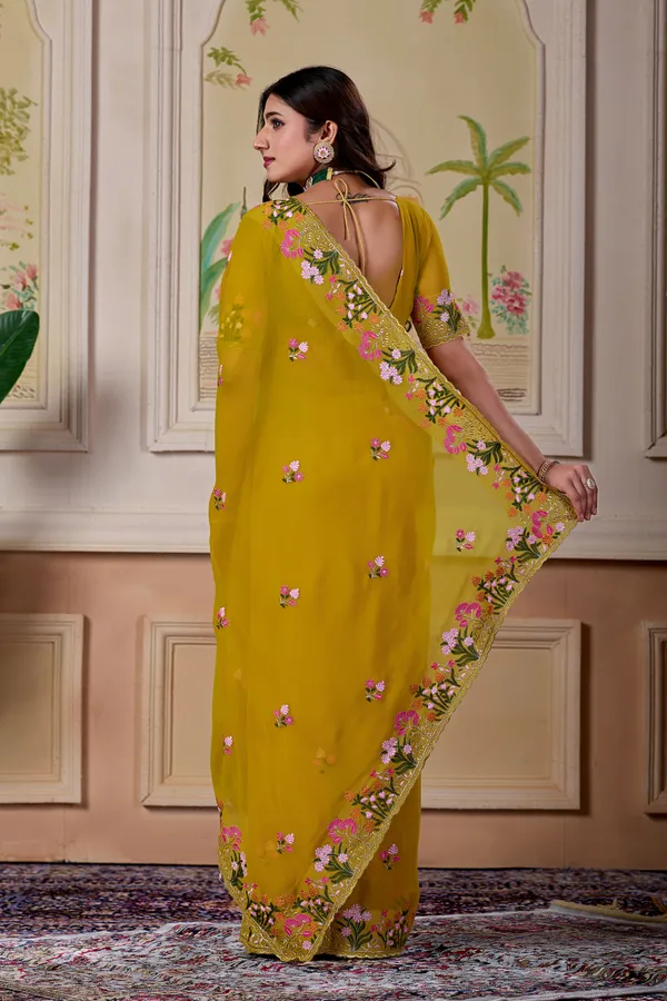 Mustard_Embroidered_Saree_for_Women