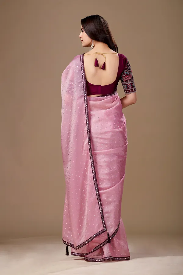 Pink_Georgette_Embellished_Saree_for_Women
