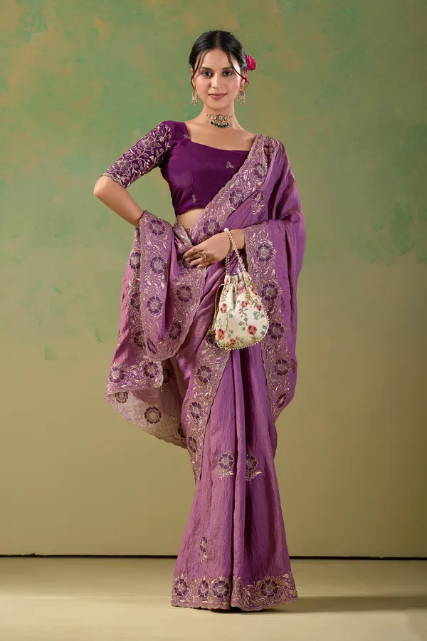 Purple_Embroidered_Saree_for_Women