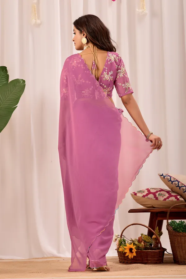 Pink_Georgette_Floral_Embroidered_Saree_For_Women