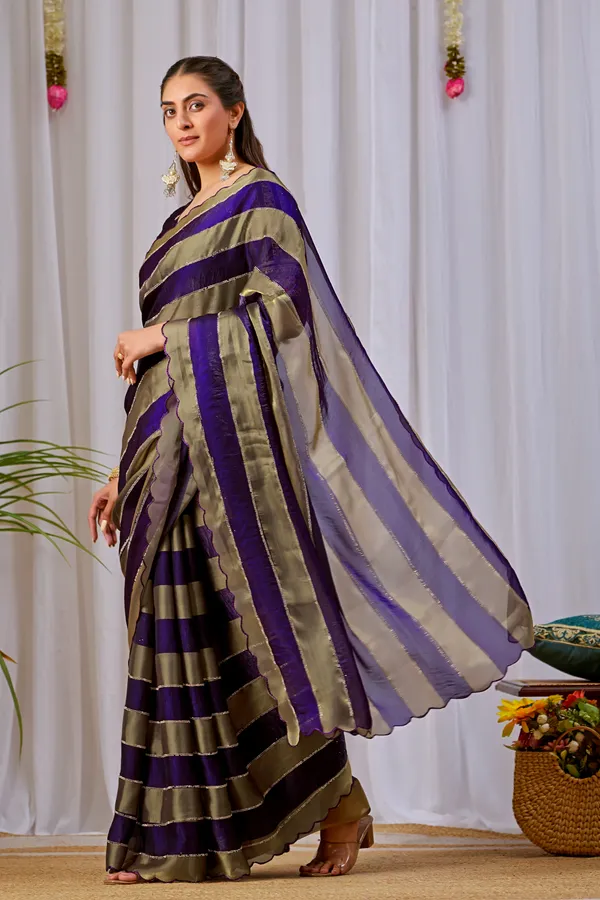 Purple_Striped_Saree_With_Embroidered_Blouse_for_Women