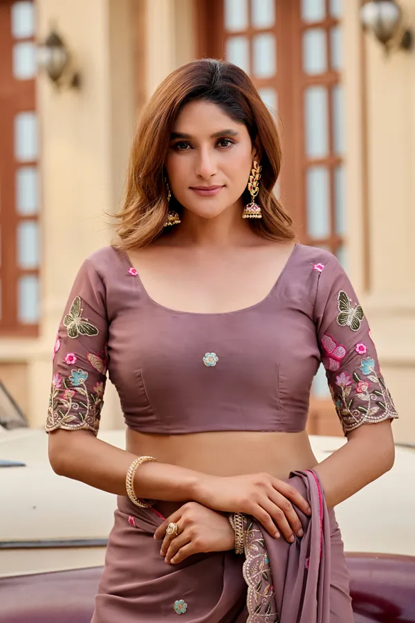 Mauve_Georgette_Embroidered_Saree_for_Women