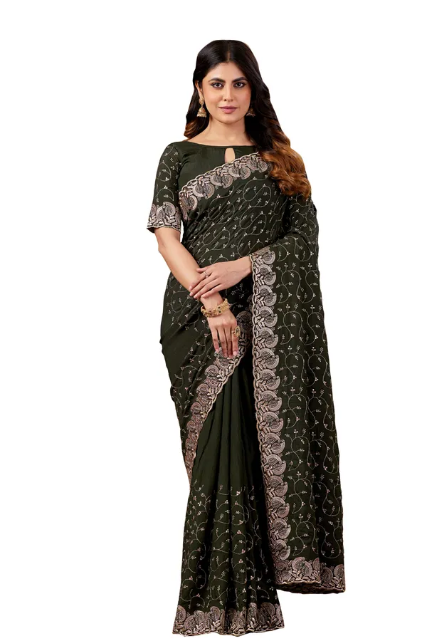 Green_Art_Silk_Floral_Printed_Paisley_Border_Saree_For_Women