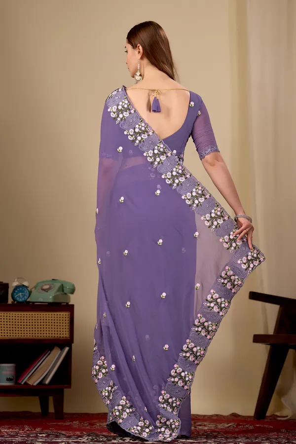 Purple_Georgette_Embroidered_Saree_for_Women
