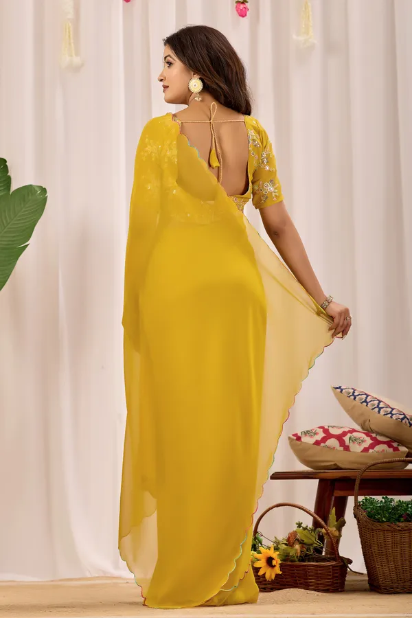 Yellow_Embroidered_Saree_For_Women