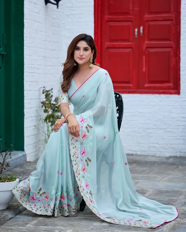 Blue_Sheer_Floral_Embroidered_Saree_for_Women