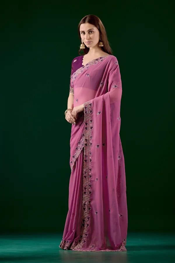 Pink_Sheer_Embroidered_Saree_for_Women