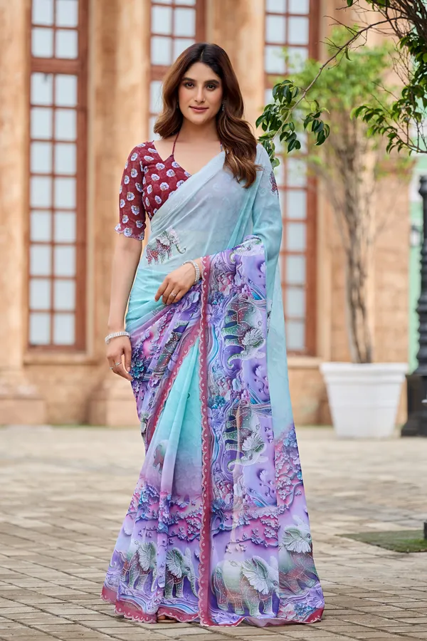 Light_Blue_Floral_Print_Saree_for_Women
