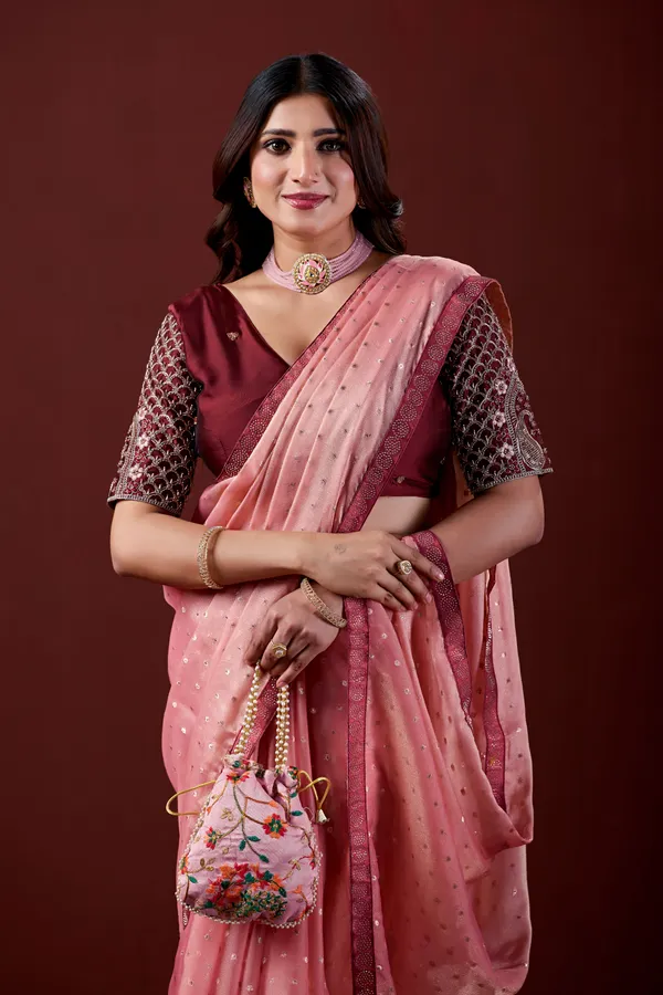 Pink_Chiffon_Embellished_Saree_For_Women