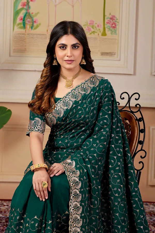 Green_Art_Silk_Floral_Embroidered_Saree_For_Women