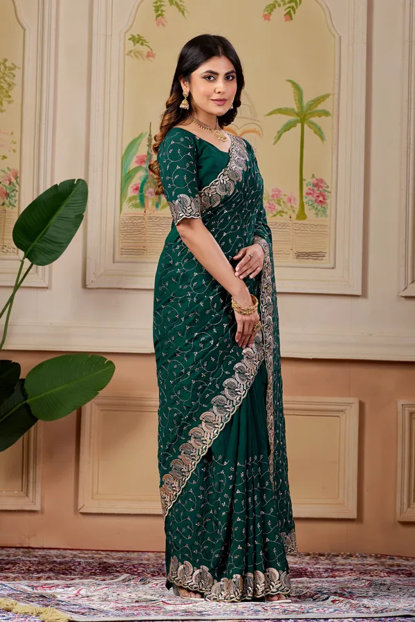 Green_Art_Silk_Floral_Embroidered_Saree_For_Women