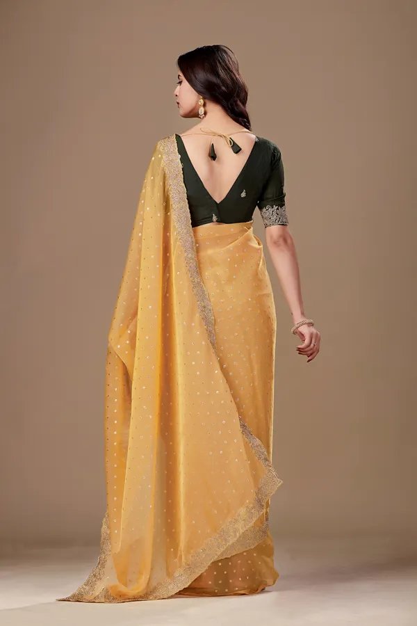 Yellow_Embellished_Saree_For_Women