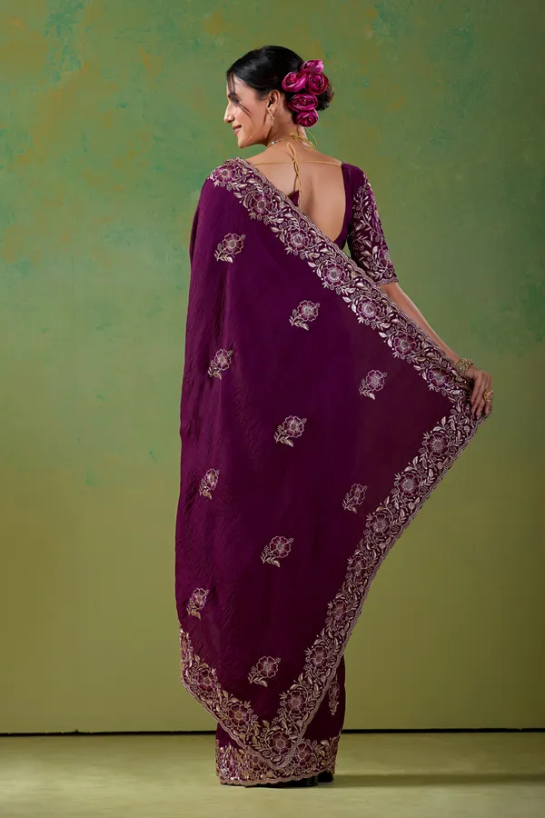 Purple_Chiffon_Ornate_Floral_Embroidered_Saree_For_Women