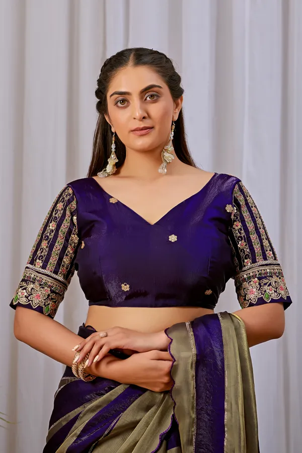 Purple_Striped_Saree_With_Embroidered_Blouse_for_Women