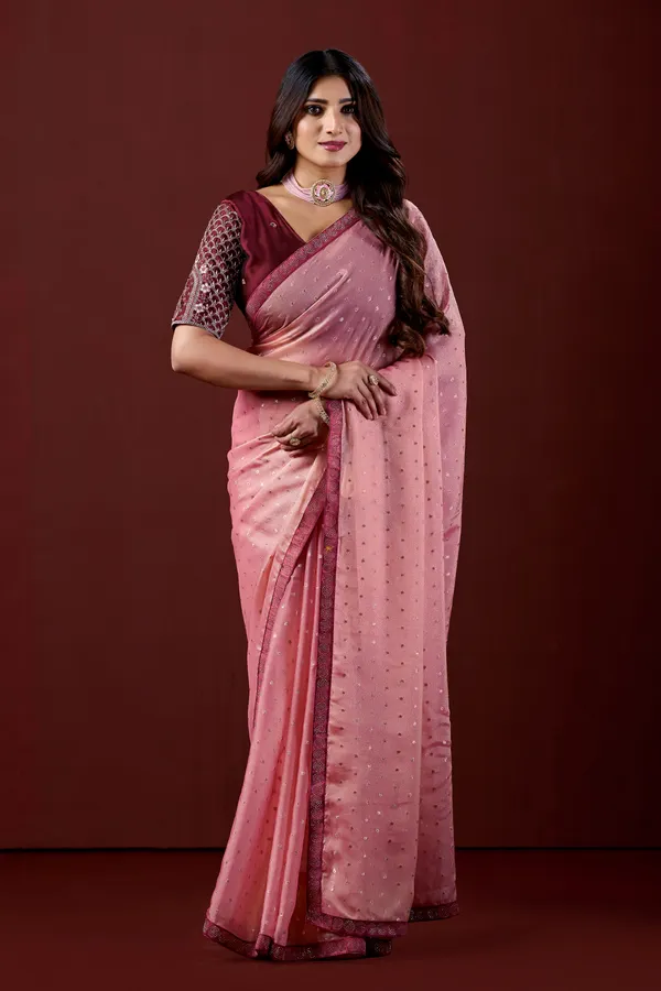 Pink_Chiffon_Embellished_Saree_For_Women