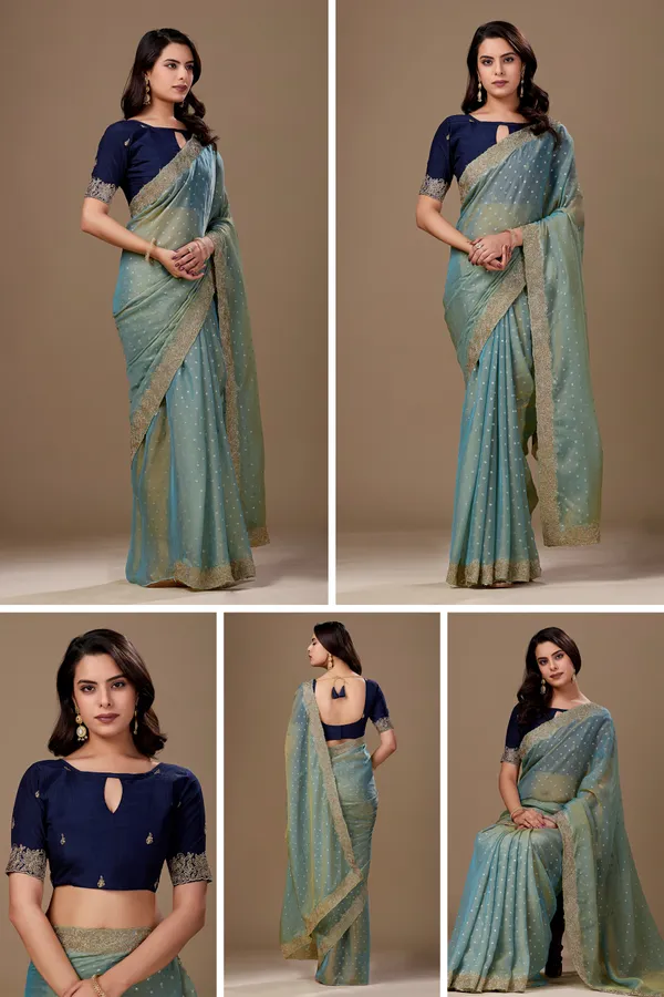 Sage_Green_Embellished_Saree_For_Women
