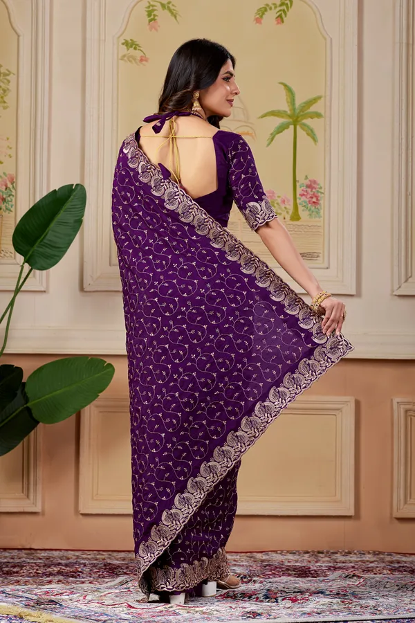 Purple_Art_Silk_Paisley_Floral_Embroidered_Saree_For_Women