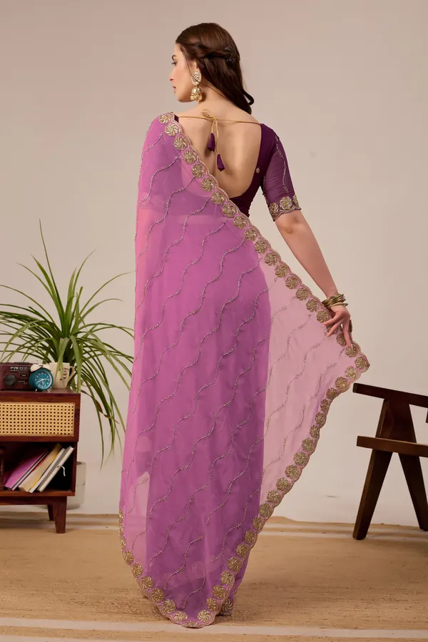Purple_Embroidered_Saree_for_Women