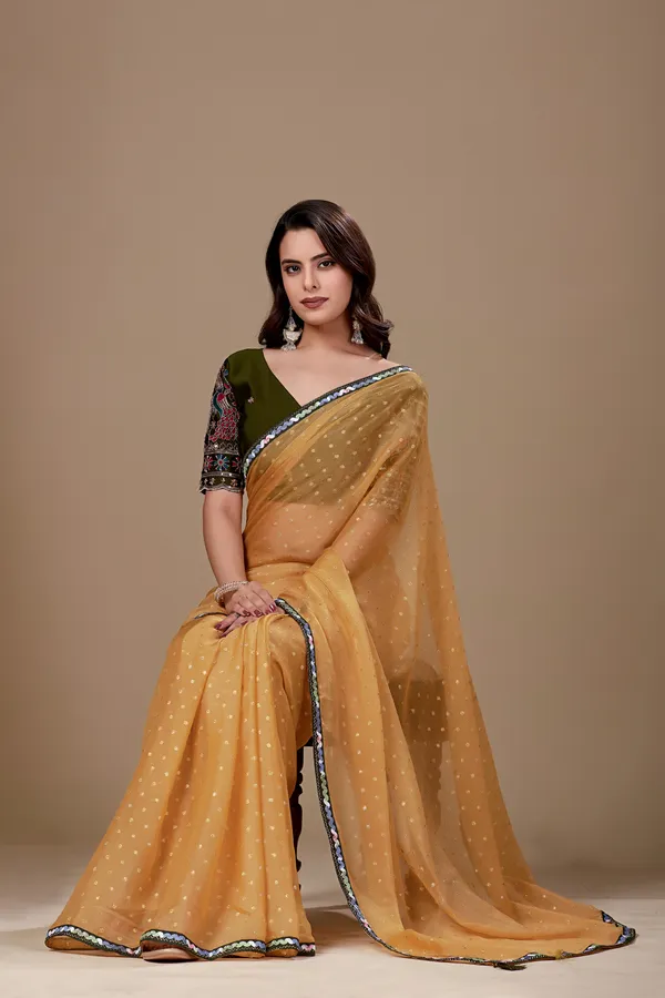 Mustard_Embellished_Ethnic_Saree_for_Women