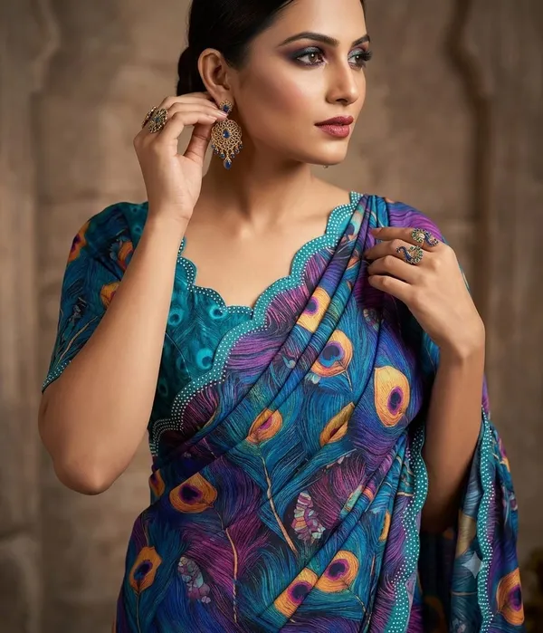 Multicolor_Jacquard_Premium_Saree_For_Women