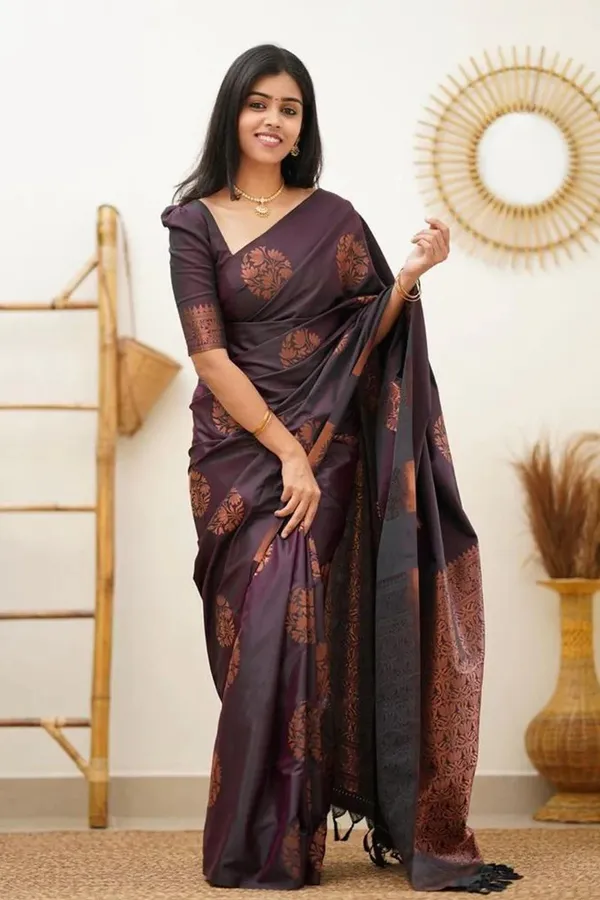 Purple_Jacquard_Premium_Saree_For_Women