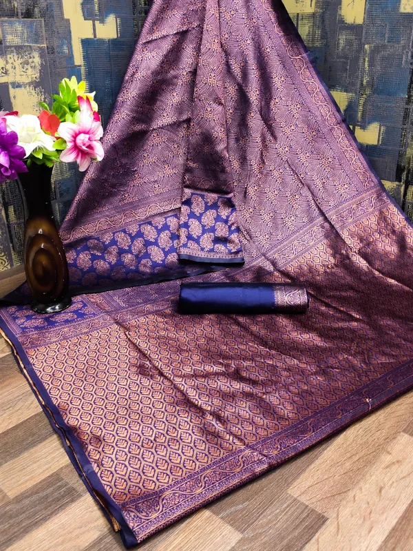 Purple_Jacquard_Premium_Saree_For_Women
