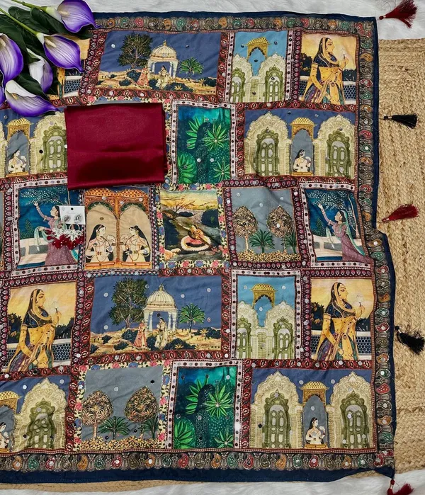 Multicolor_Jacquard_Premium_Saree_For_Women