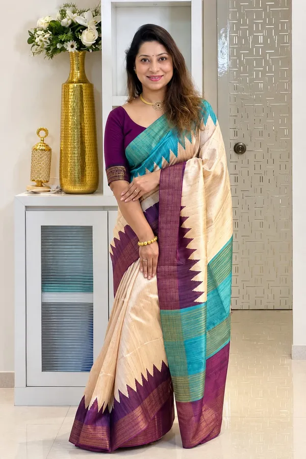 Multicolor_Jacquard_Premium_Saree_For_Women