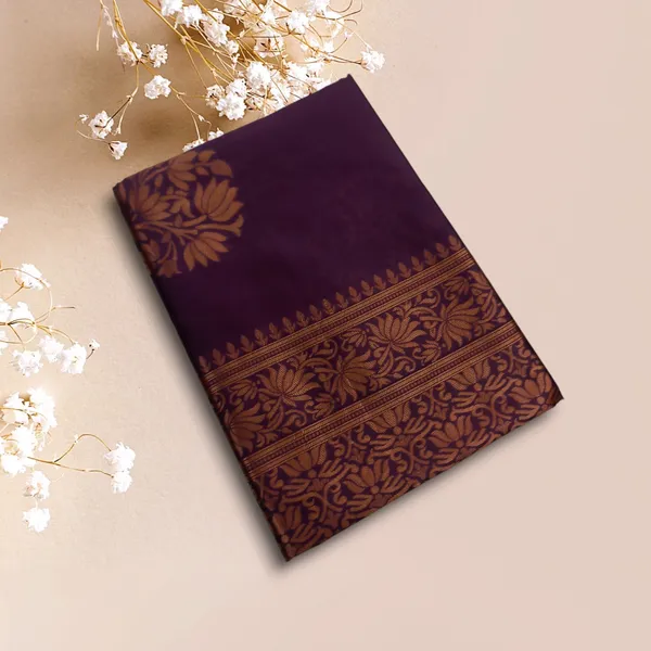 Purple_Jacquard_Premium_Saree_For_Women