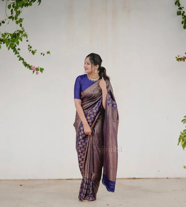 Purple_Jacquard_Premium_Saree_For_Women