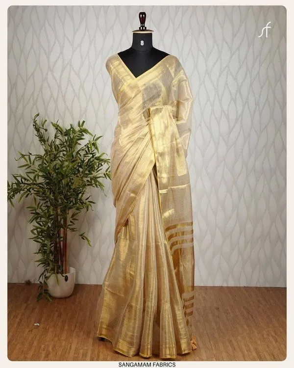Gold_Jacquard_Premium_Saree_For_Women