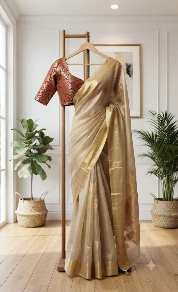 Gold_Jacquard_Premium_Saree_For_Women