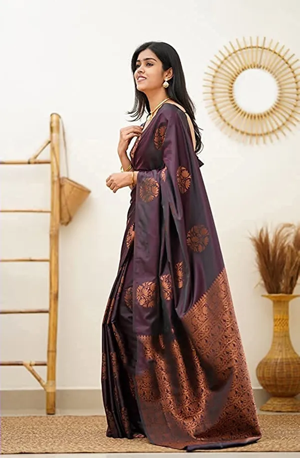 Purple_Jacquard_Premium_Saree_For_Women