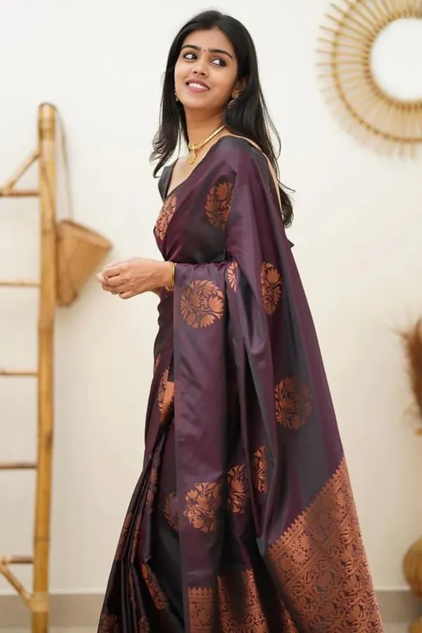 Purple_Jacquard_Premium_Saree_For_Women