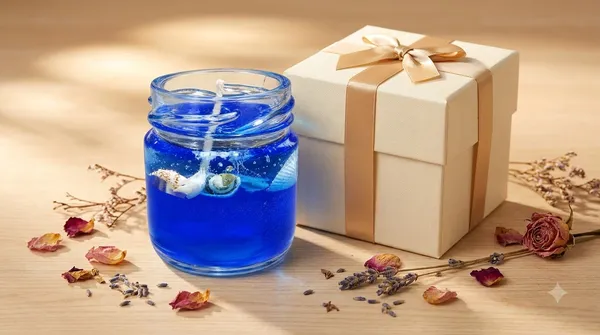 Gel_Wax_Tealight_Glass_Candle,_Blue_Ocean-Inspired_Decorative_Candle_for_Home_Décor,_Bedroom,_Living_Room,_Table_&_Gifting