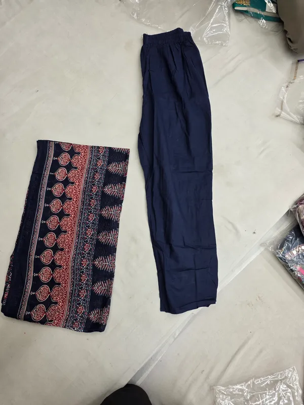 Navy_Cotton_Kurta_Set_For_Women
