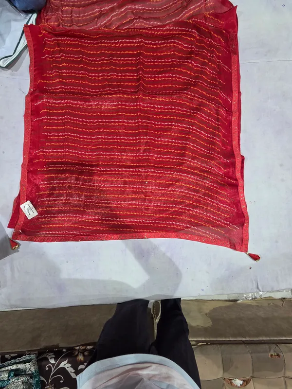 Red_Chiffon_Saree_For_Women