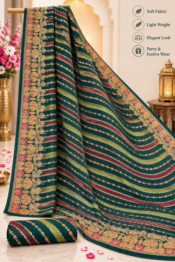 GREEN_COLOUR_MOSS_SILK_SAREE_