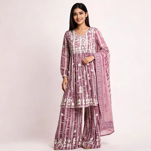Mauve_Chiffon_Anarkali_Suit_Set_For_Women