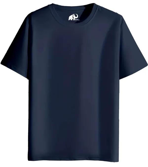 Navy_Blue_Cotton_Regular_Fit_Round_Neck_T-Shirt_For_Adults