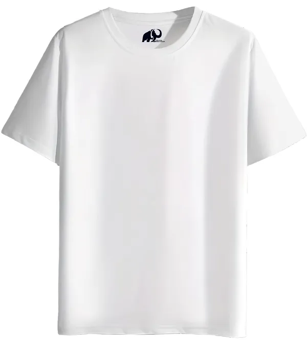 White_Cotton_Regular_Fit_Round_Neck_T-Shirt_For_Adults