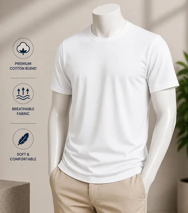 White_Cotton_Regular_Fit_Round_Neck_T-Shirt_For_Adults