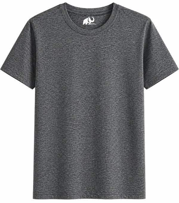 Charcoal_Grey_Cotton_Regular_Fit_Round_Neck_T-Shirt_For_Adults