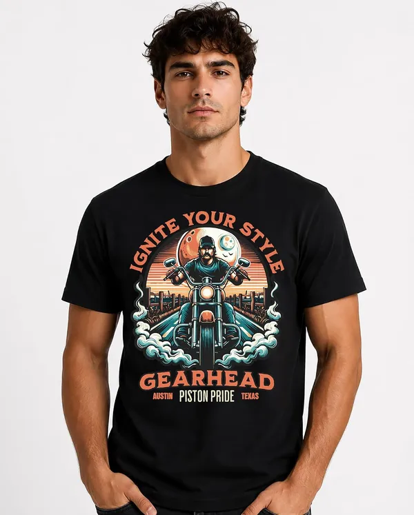 Black_Cotton_Graphic_Printed_Motorcycle_T-Shirt_For_Adults