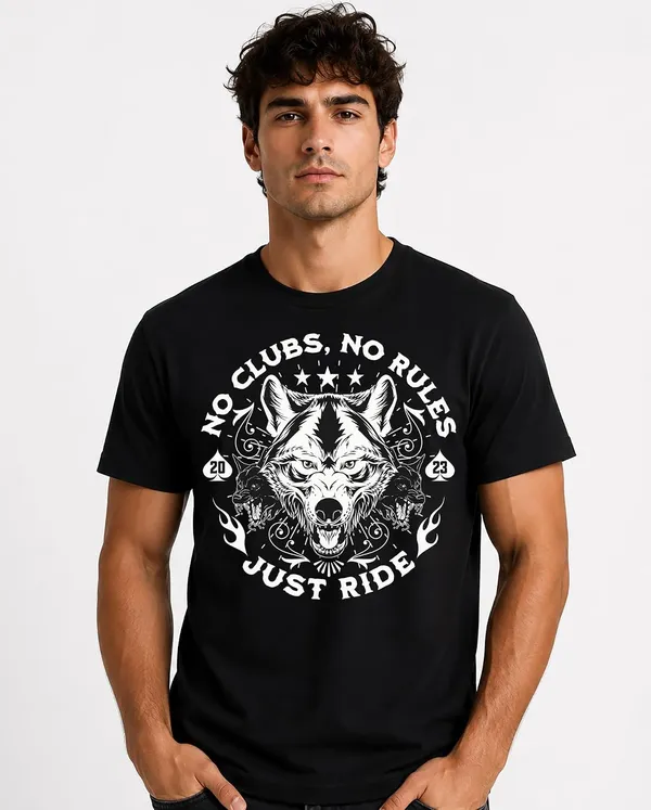 Black_Cotton_Graphic_Printed_Motorcycle_T-Shirt_For_Adults